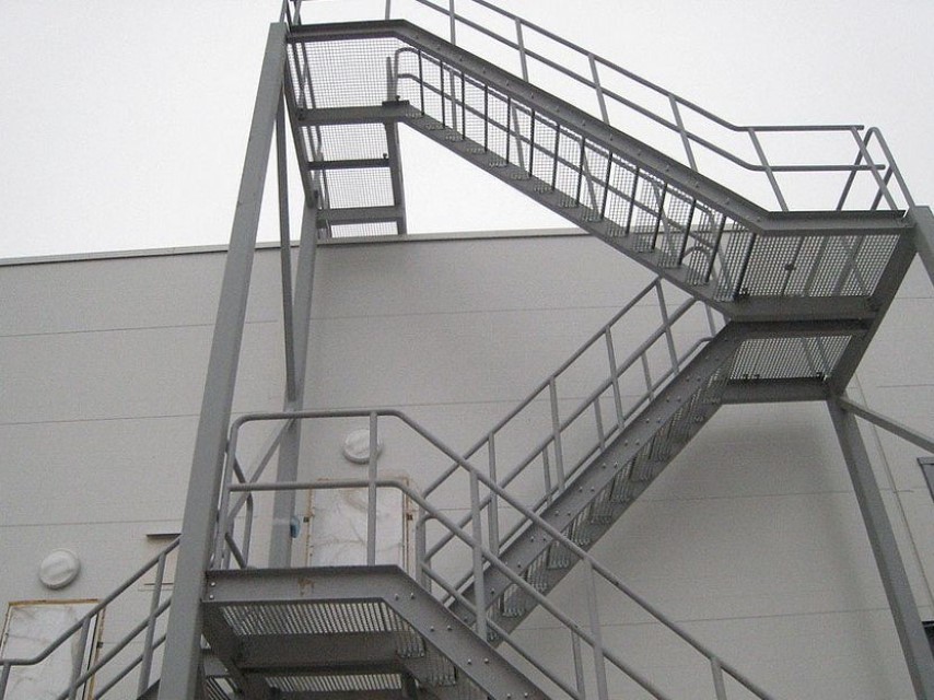 Изготовление пожарных лестниц в Москве - Fire-Steel